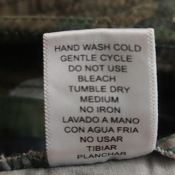 Love Tree Camouflage Jacket S Green/Brown Y2K Cabincore Fisherman Gorpcore Print - Picture 13 of 13